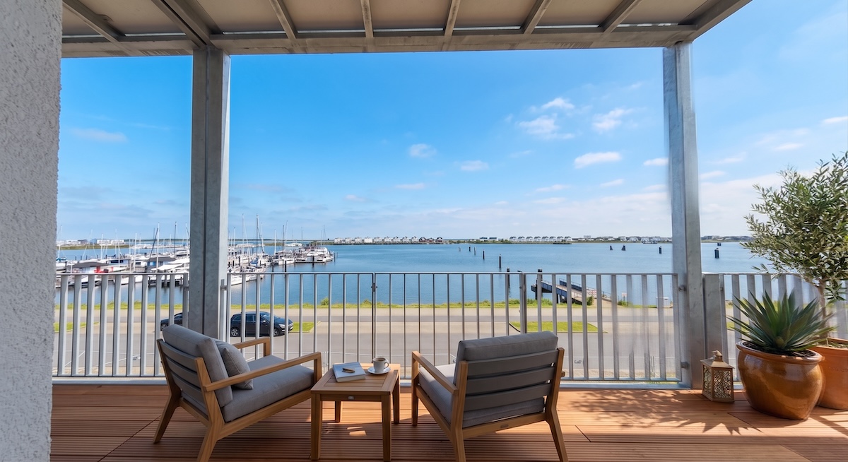 POSEIDON an der Hafenpromenade – 64 m² Erstbezug, 2 Abstellräume, Stellplatz inkl. (WE 45)